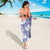 Purple Aloha Hawaii Sarong Monstera Hibiscus Plumeria Seamless Vibes - Polynesian Pride