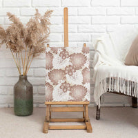 Mocha Mousse Aloha Hawaii Canvas Wall Art Monstera Hibiscus Plumeria Seamless Vibes LT14 - Polynesian Pride