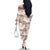 Mocha Mousse Aloha Hawaii Family Matching Off The Shoulder Long Sleeve Dress and Hawaiian Shirt Monstera Hibiscus Plumeria Seamless Vibes - Polynesian Pride
