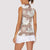 Mocha Mousse Aloha Hawaii Women Sleeveless Polo Shirt Monstera Hibiscus Plumeria Seamless Vibes - Polynesian Pride