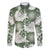 Sage Green Aloha Hawaii Family Matching Summer Maxi Dress and Hawaiian Shirt Monstera Hibiscus Plumeria Seamless Vibes - Polynesian Pride