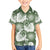 Sage Green Aloha Hawaii Family Matching Summer Maxi Dress and Hawaiian Shirt Monstera Hibiscus Plumeria Seamless Vibes - Polynesian Pride