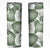 Sage Green Aloha Hawaii Skinny Tumbler Monstera Hibiscus Plumeria Seamless Vibes - Polynesian Pride