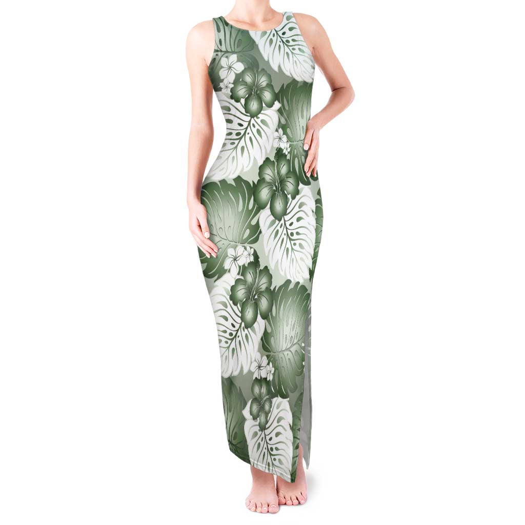 green emerald velvet dress Bex Tank Maxi Dress - Seafoam