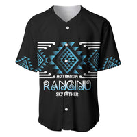 Aotearoa Atua Ranginui Personalised Baseball Jersey Maori Sky Father Taniko Motifs