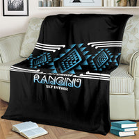 Aotearoa Atua Ranginui Blanket Maori Sky Father Taniko Motifs