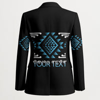Aotearoa Atua Ranginui Personalised Blazer Maori Sky Father Taniko Motifs
