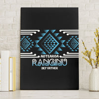 Aotearoa Atua Ranginui Canvas Wall Art Maori Sky Father Taniko Motifs
