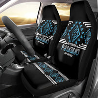 Aotearoa Atua Ranginui Car Seat Cover Maori Sky Father Taniko Motifs