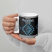 Aotearoa Atua Ranginui Personalised Ceramic Mug Maori Sky Father Taniko Motifs