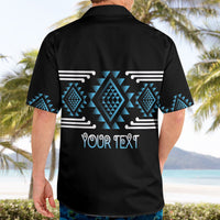 Aotearoa Atua Ranginui Personalised Hawaiian Shirt Maori Sky Father Taniko Motifs