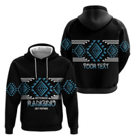 Aotearoa Atua Ranginui Personalised Hoodie Maori Sky Father Taniko Motifs