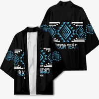Aotearoa Atua Ranginui Personalised Kimono Maori Sky Father Taniko Motifs