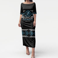 Aotearoa Atua Ranginui Personalised Puletasi Maori Sky Father Taniko Motifs