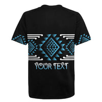 Aotearoa Atua Ranginui Personalised Rugby Jersey Maori Sky Father Taniko Motifs