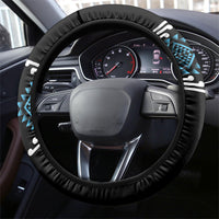 Aotearoa Atua Ranginui Steering Wheel Cover Maori Sky Father Taniko Motifs