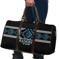 Aotearoa Atua Ranginui Travel Bag Maori Sky Father Taniko Motifs