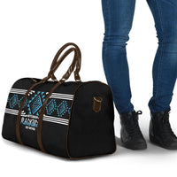 Aotearoa Atua Ranginui Travel Bag Maori Sky Father Taniko Motifs