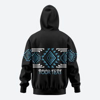 Aotearoa Atua Ranginui Personalised Zip Hoodie Maori Sky Father Taniko Motifs