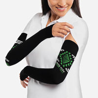 Aotearoa Atua Papatuanuku Personalised Arm Sleeves Maori Earth Mother Taniko Motifs