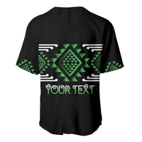 Aotearoa Atua Papatuanuku Personalised Baseball Jersey Maori Earth Mother Taniko Motifs