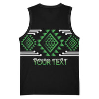 Aotearoa Atua Papatuanuku Personalised Basketball Jersey Maori Earth Mother Taniko Motifs
