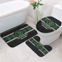 Aotearoa Atua Papatuanuku Bathroom Set Maori Earth Mother Taniko Motifs