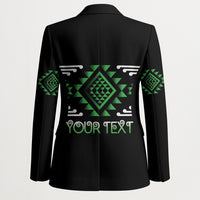 Aotearoa Atua Papatuanuku Personalised Blazer Maori Earth Mother Taniko Motifs
