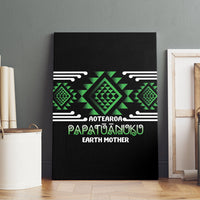 Aotearoa Atua Papatuanuku Canvas Wall Art Maori Earth Mother Taniko Motifs