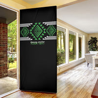 Aotearoa Atua Papatuanuku Personalised Door Cover Maori Earth Mother Taniko Motifs
