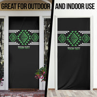Aotearoa Atua Papatuanuku Personalised Door Cover Maori Earth Mother Taniko Motifs