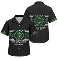 Aotearoa Atua Papatuanuku Personalised Family Matching Summer Maxi Dress and Hawaiian Shirt Maori Earth Mother Taniko Motifs