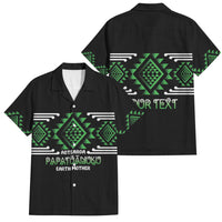 Aotearoa Atua Papatuanuku Personalised Family Matching Tank Maxi Dress and Hawaiian Shirt Maori Earth Mother Taniko Motifs