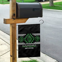 Aotearoa Atua Papatuanuku Garden Flag Maori Earth Mother Taniko Motifs