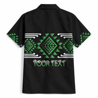 Aotearoa Atua Papatuanuku Personalised Hawaiian Shirt Maori Earth Mother Taniko Motifs