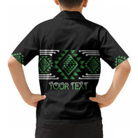 Aotearoa Atua Papatuanuku Personalised Hawaiian Shirt Maori Earth Mother Taniko Motifs