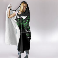 Aotearoa Atua Papatuanuku Hooded Blanket Maori Earth Mother Taniko Motifs