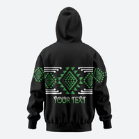 Aotearoa Atua Papatuanuku Personalised Hoodie Maori Earth Mother Taniko Motifs