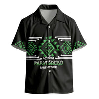 Aotearoa Atua Papatuanuku Personalised Kid Hawaiian Shirt Maori Earth Mother Taniko Motifs