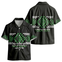 Aotearoa Atua Papatuanuku Personalised Kid Hawaiian Shirt Maori Earth Mother Taniko Motifs