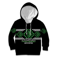 Aotearoa Atua Papatuanuku Personalised Kid Hoodie Maori Earth Mother Taniko Motifs