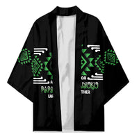 Aotearoa Atua Papatuanuku Personalised Kimono Maori Earth Mother Taniko Motifs