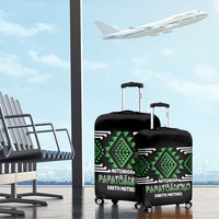 Aotearoa Atua Papatuanuku Luggage Cover Maori Earth Mother Taniko Motifs