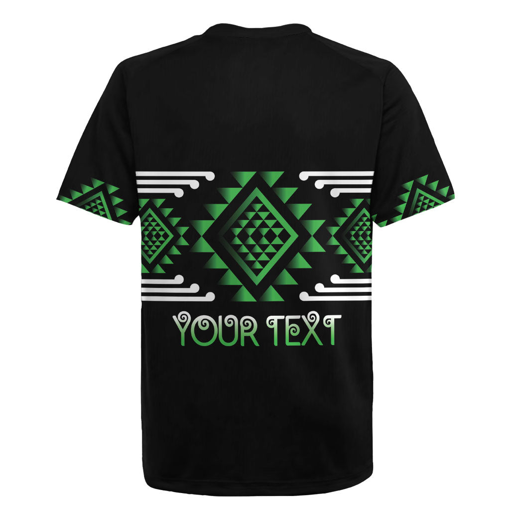 Aotearoa Atua Papatuanuku Personalised Rugby Jersey Maori Earth Mother Taniko Motifs