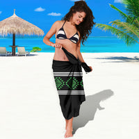 Aotearoa Atua Papatuanuku Sarong Maori Earth Mother Taniko Motifs