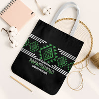 Aotearoa Atua Papatuanuku Tote Bag Maori Earth Mother Taniko Motifs