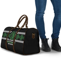 Aotearoa Atua Papatuanuku Travel Bag Maori Earth Mother Taniko Motifs