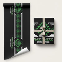 Aotearoa Atua Papatuanuku Wrapping Paper Maori Earth Mother Taniko Motifs
