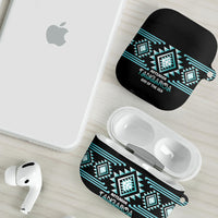 Aotearoa Atua Tangaroa AirPods Case Maori God Of The Sea Taniko Motifs