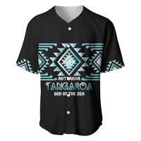 Aotearoa Atua Tangaroa Personalised Baseball Jersey Maori God Of The Sea Taniko Motifs